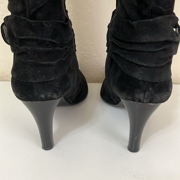 Blake Scott  Logan Suede Boots In Black. Size 8.5 - Picture 10 of 14